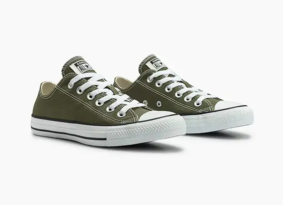 Tênis Converse Ct Low Ct04200003  Verde Musgo/Preto/Branco 3