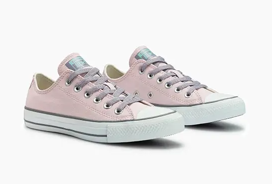Tênis Converse Ct Low Ct30140004  Rosa/Lilás/Branco 2