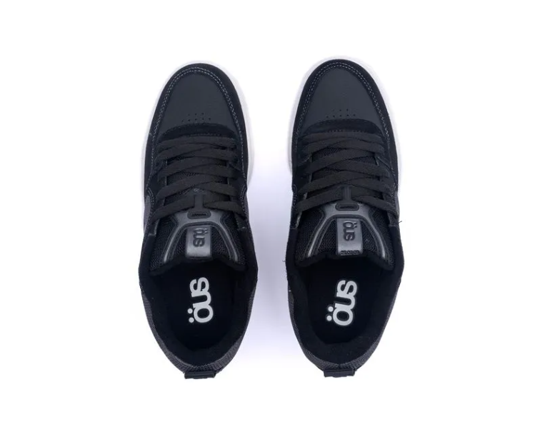 TENIS OUS FLUENTE PTO/CINZ/BCO Preto/Cinza/Branco 4