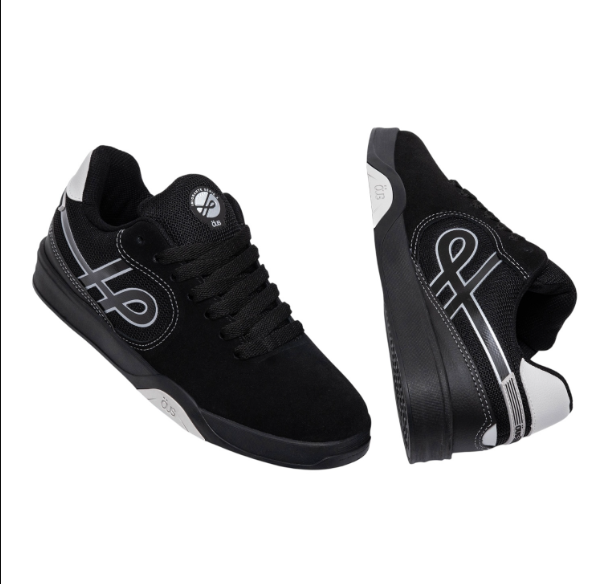 TENIS OUS IMIGRANTE SERIE X PTO/CZA/PTA Preto/Cinza/Prata 4