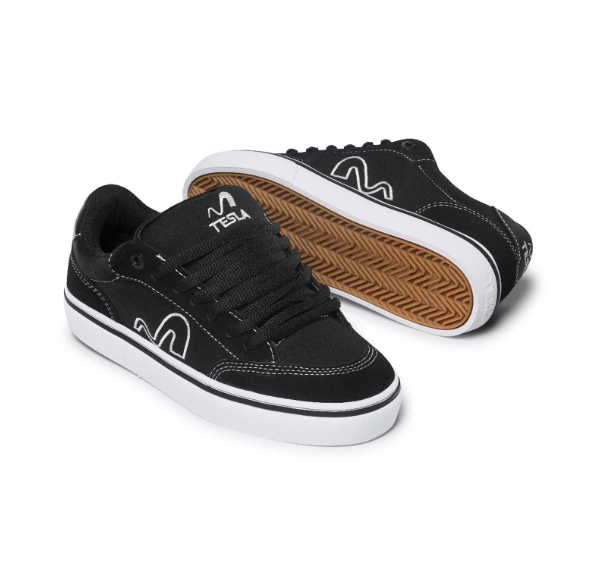 TENIS TESLA FLOW PRETO/BRANCO Preto/Branco 3