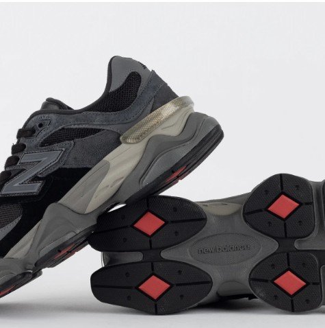 NEW BALANCE TENIS AD U9060BLK 9060 CHUM/CZA/BEGE Preto 4