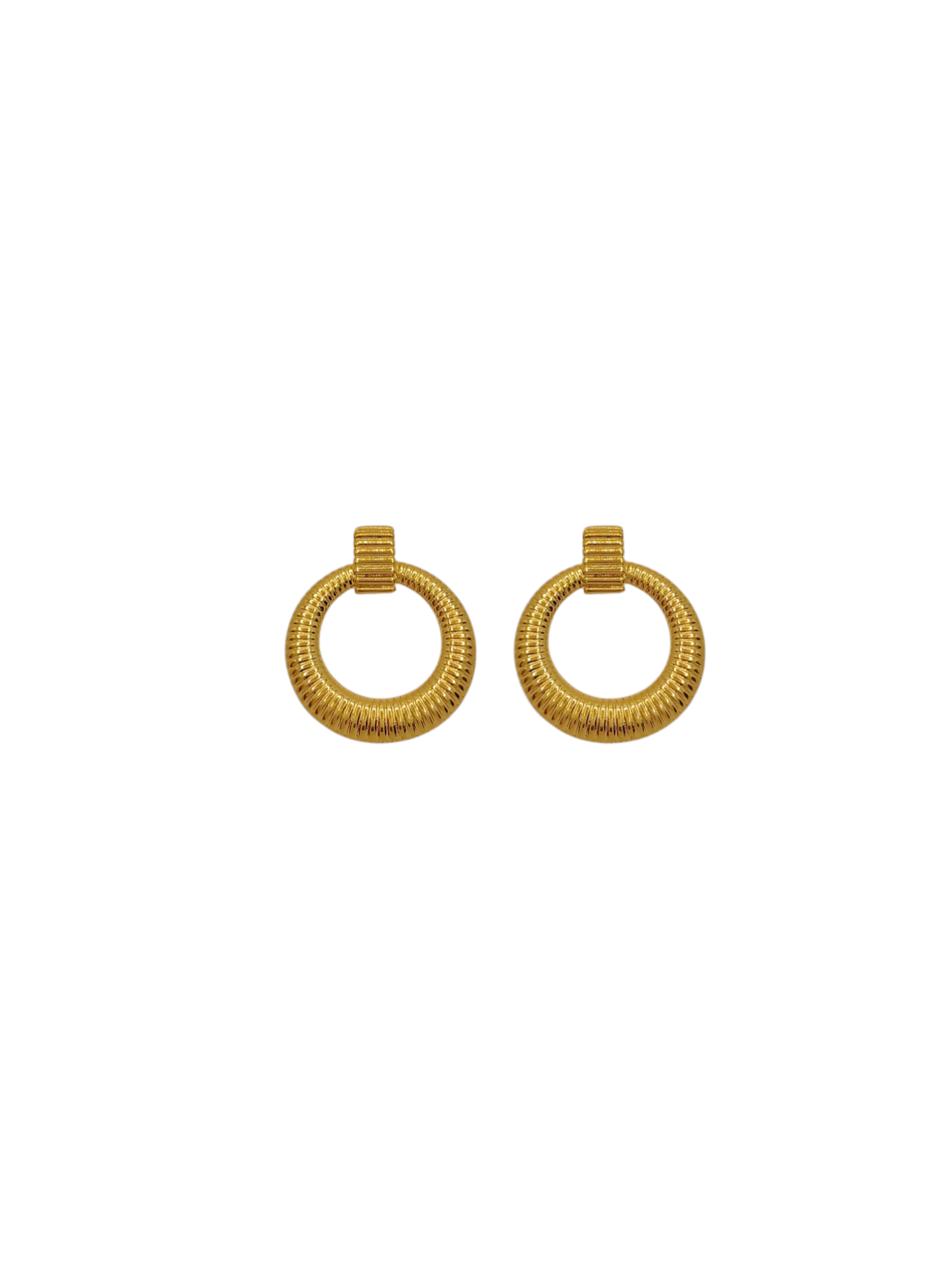 Brinco Aro Banhado a Ouro 18k