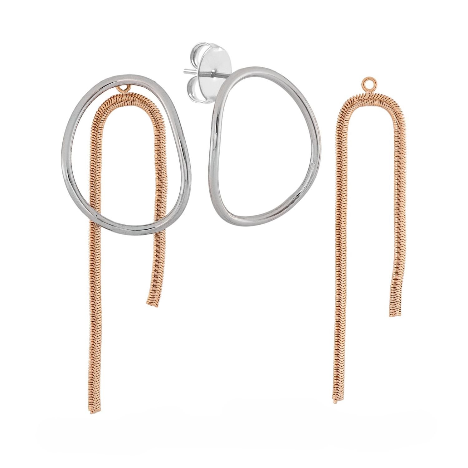 Brinco Franja Removível Dois Banhos