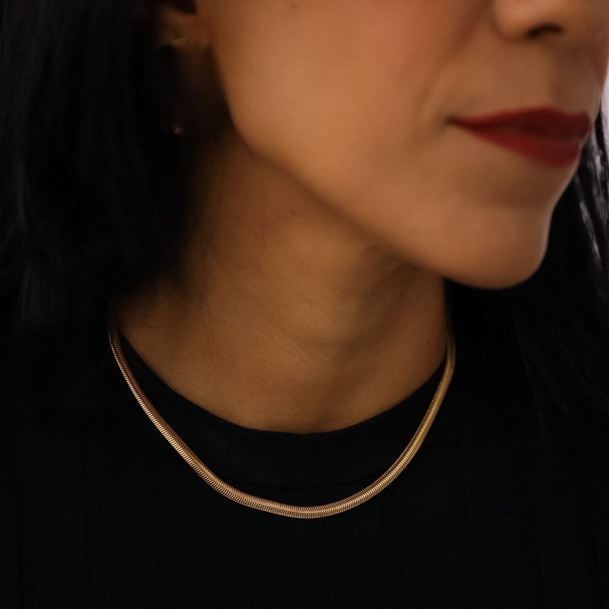 Choker Fio Alemão Banhado a Ouro 18k Dourado 2