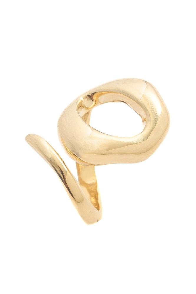 Anel Sonho com Banho em Ouro 18k Dourado 1