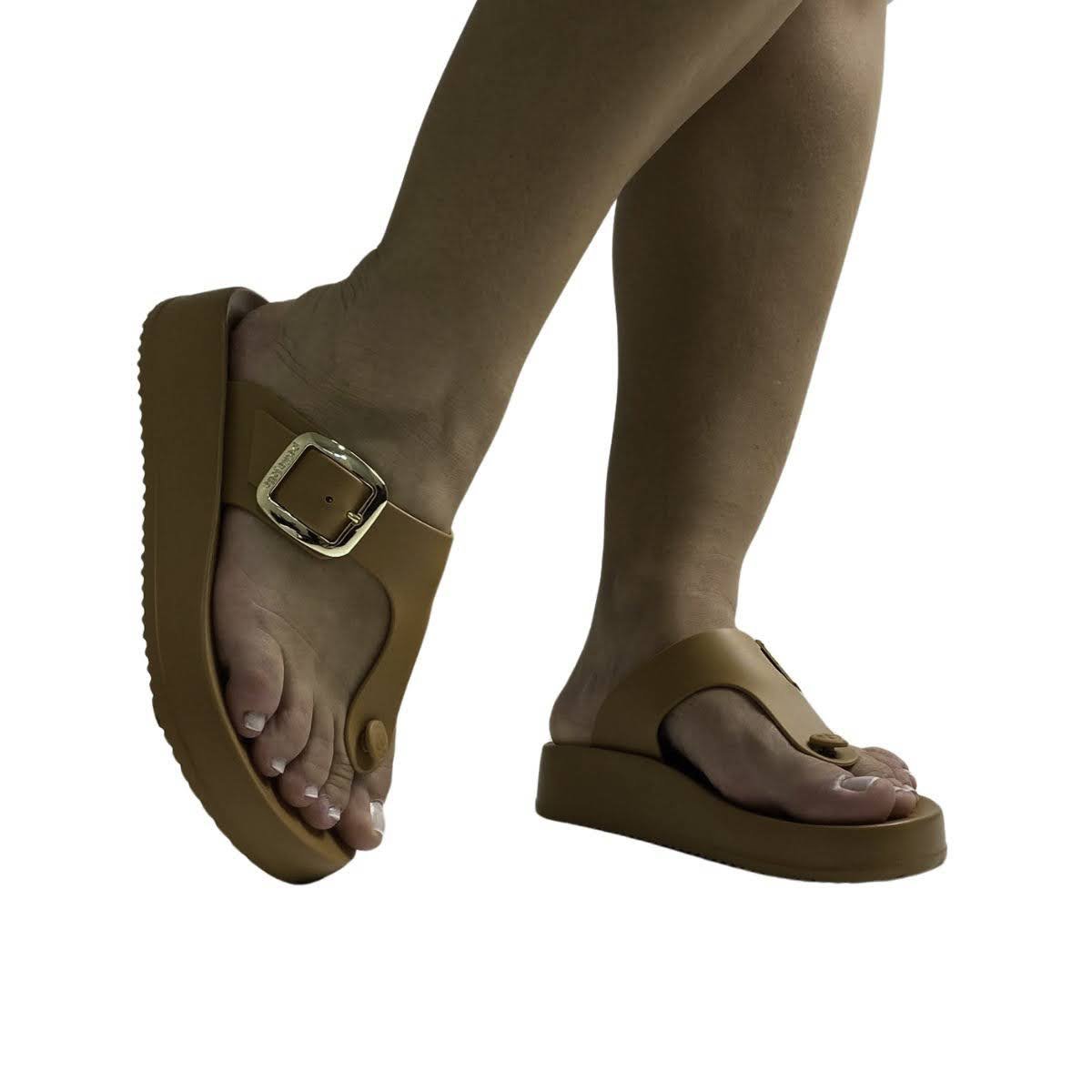 Tamanco Petite Jolie Feminino PJ7499 Marrom Marrom 2