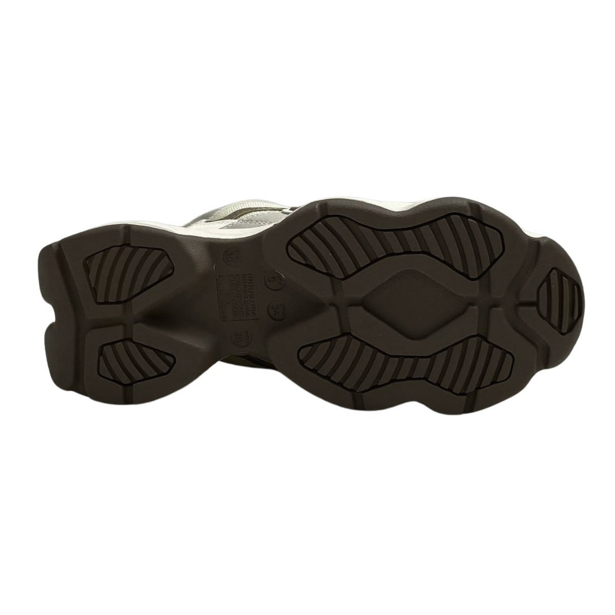 Tênis Casual Via Marte Feminino 158023 Creme Bege/Marrom 6