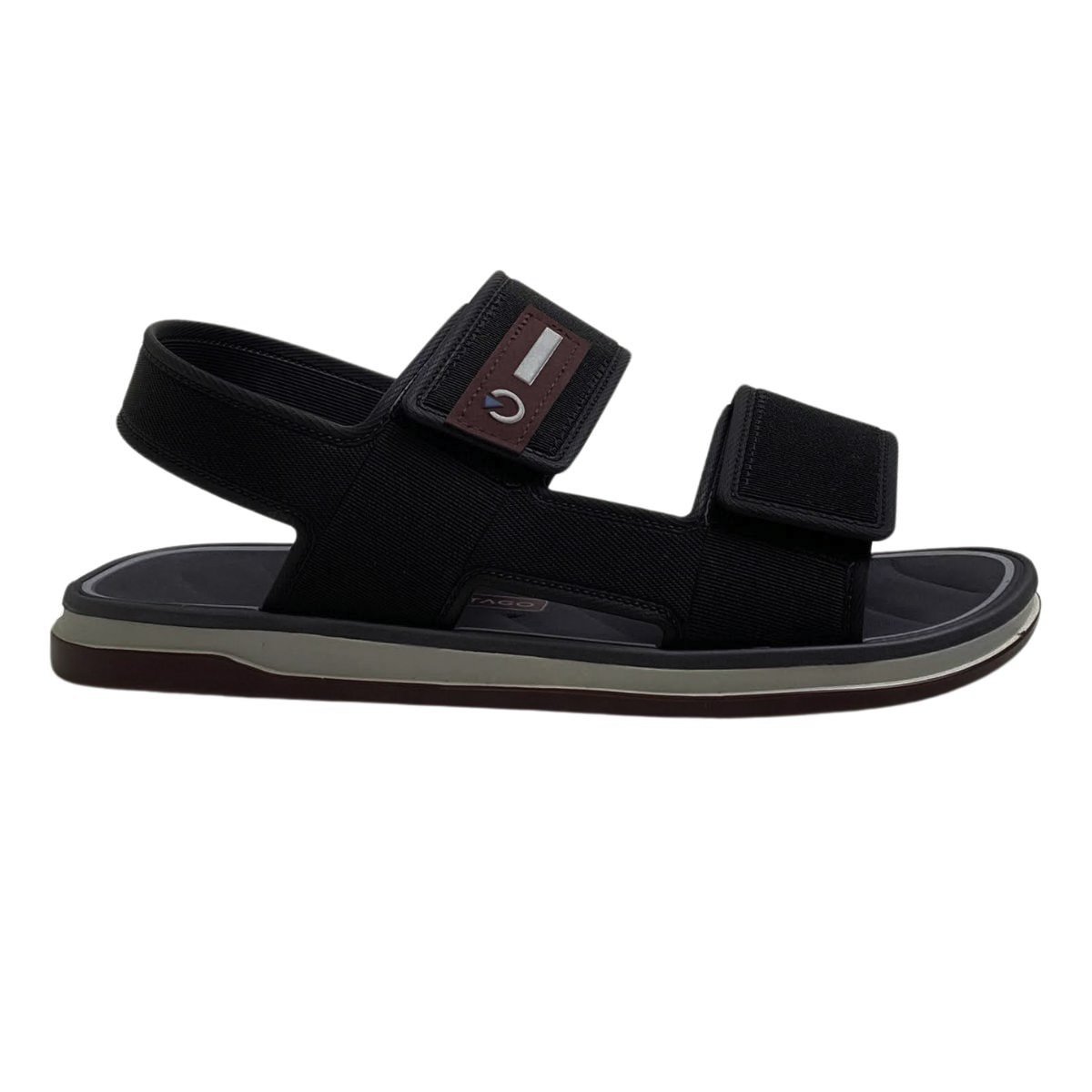 Papete Malaga Cartago Masculino 12477 Preto