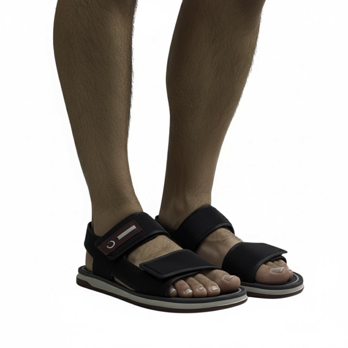 Papete Malaga Cartago Masculino 12477 Preto Preto 2