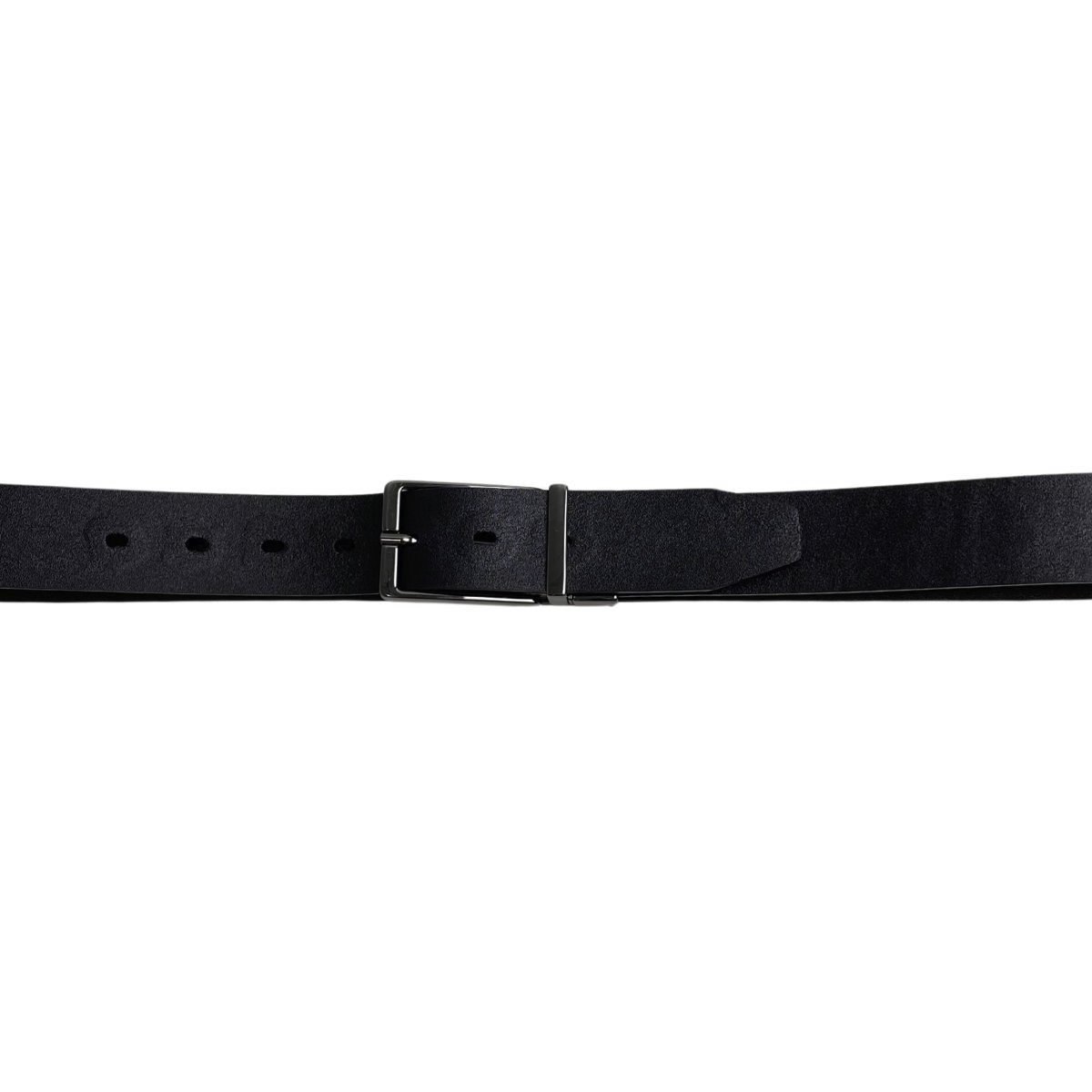 Cinto Couro Dupla Face Masculino FM079 Preto Preto 3
