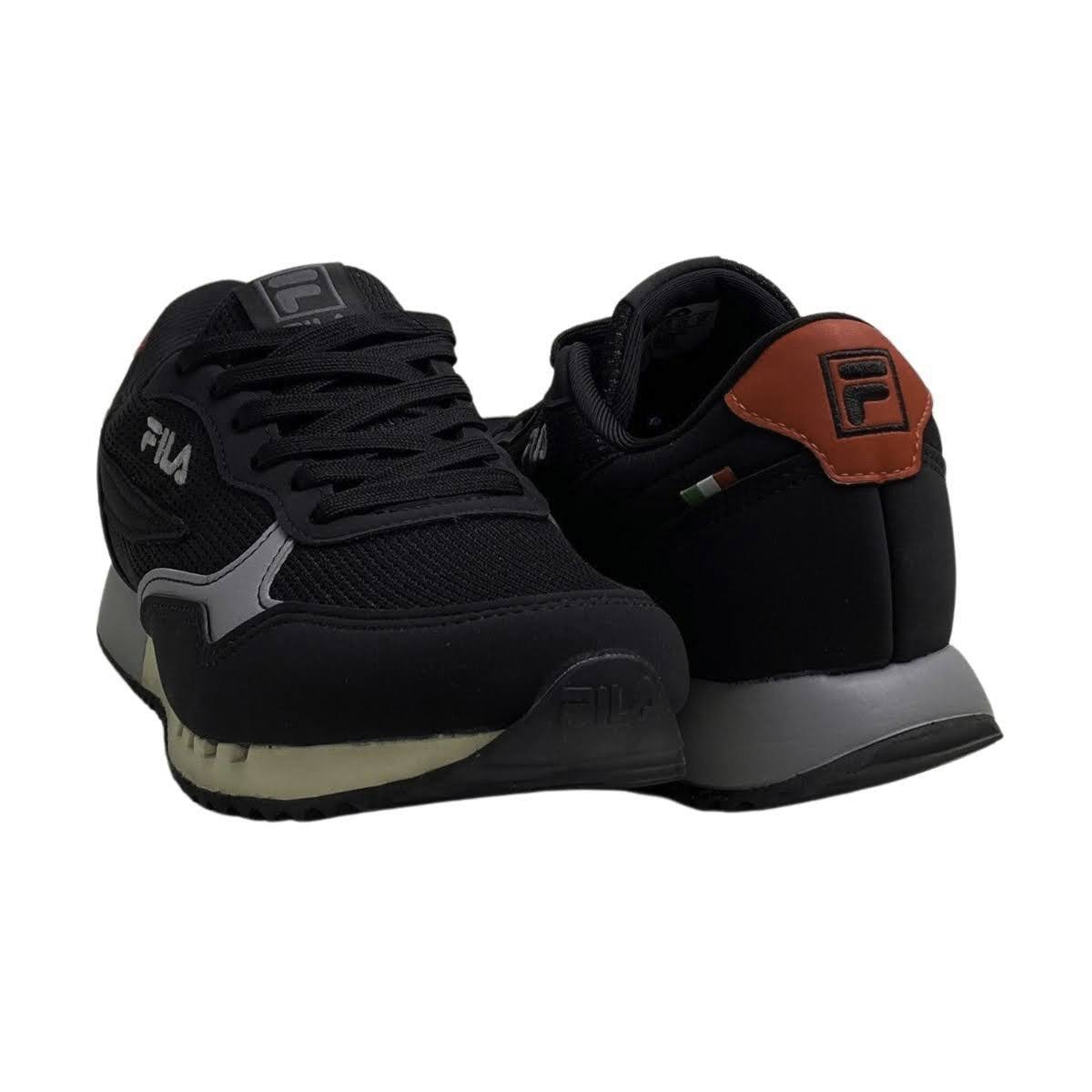 Tênis Esportivo Fila Masculino FO1L00308 Preto Preto 5