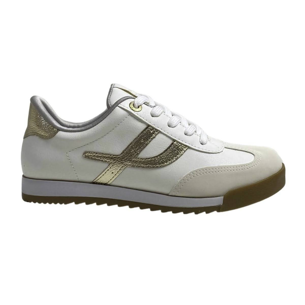 Tênis Casual Via Marte Feminino 237003 Creme