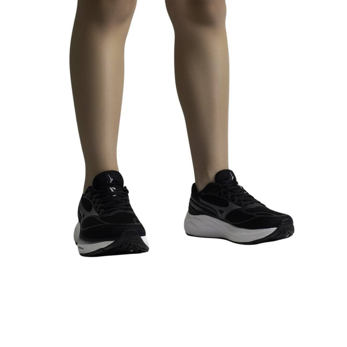 Tênis Esportivo Mizuno Infantil Menino 101007007M Preto Preto 2