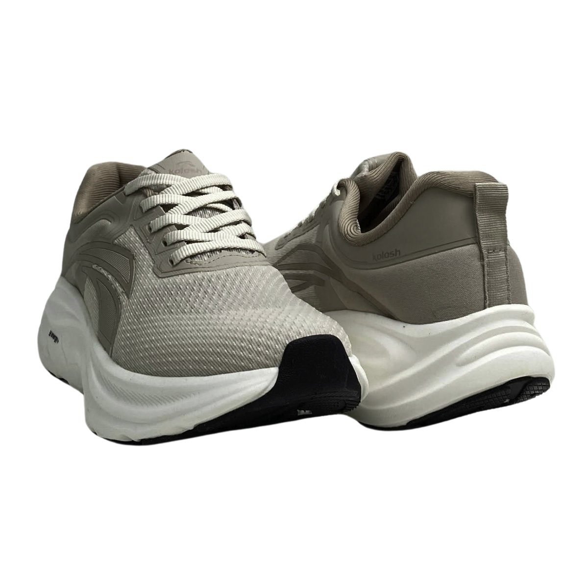 Tênis Kolosh Feminino Esportivo E0582 Bege Bege 5
