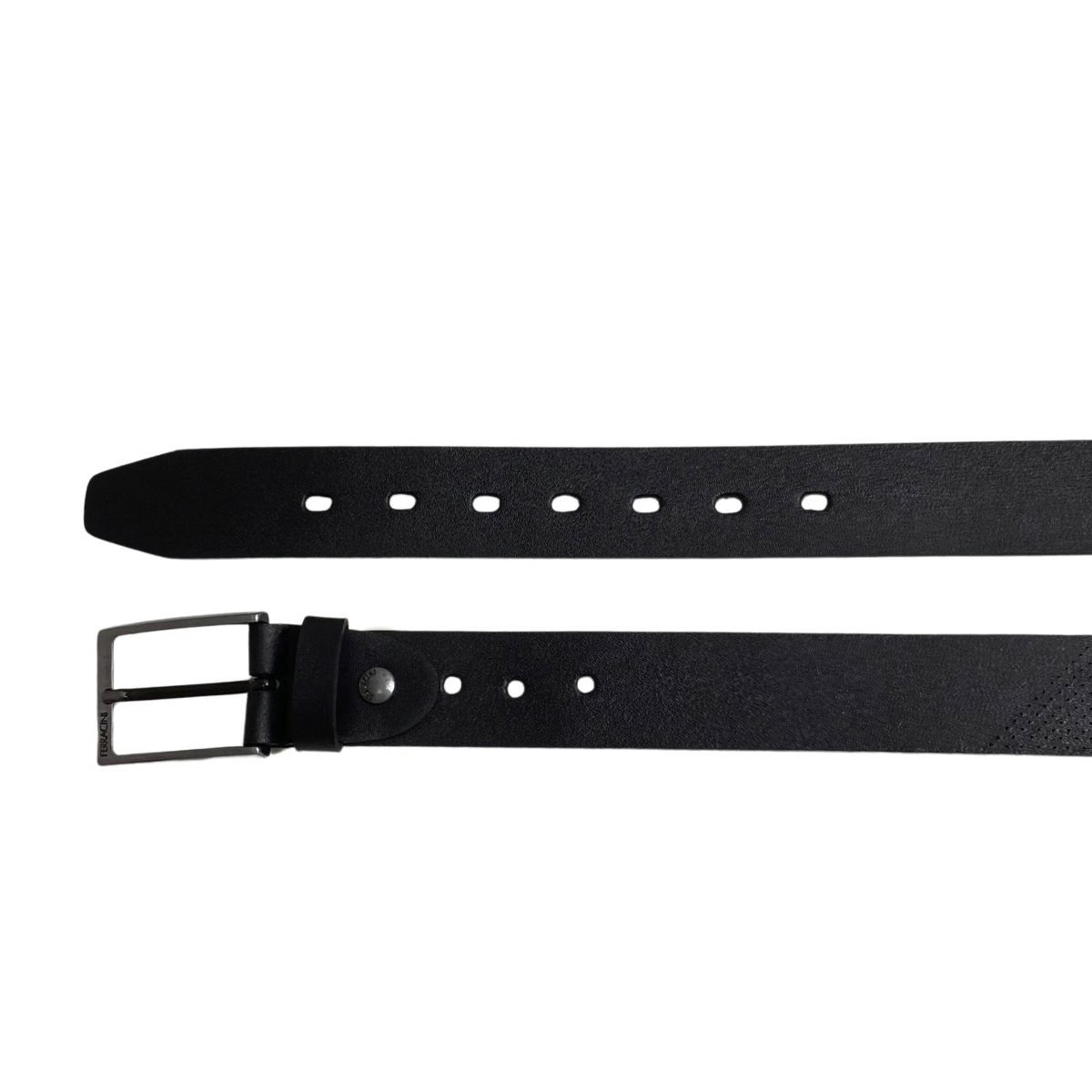 Cinto Ferracini Couro Masculino FC667 Preto Preto 2