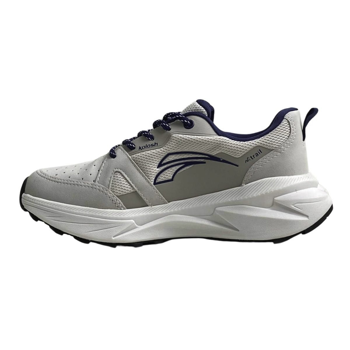 Tênis Kolosh Esportivo Masculino H3643 Cinza Claro Cinza 3