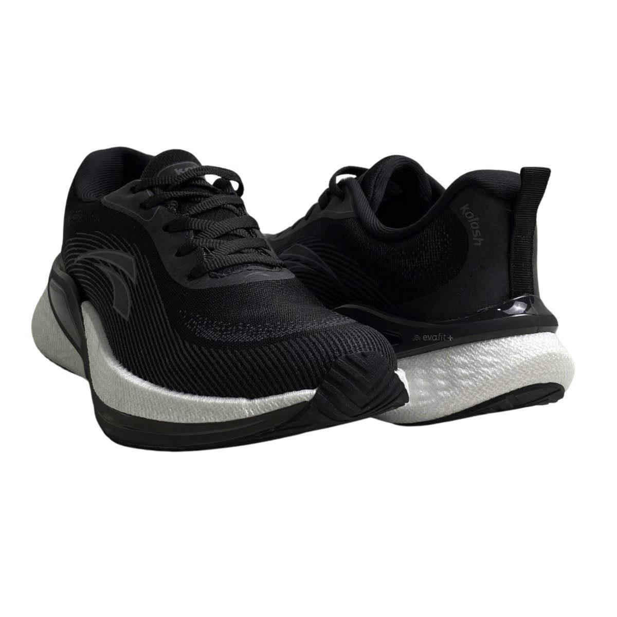 Tênis Esportivo Kolosh Masculino H3561 Preto Preto 5