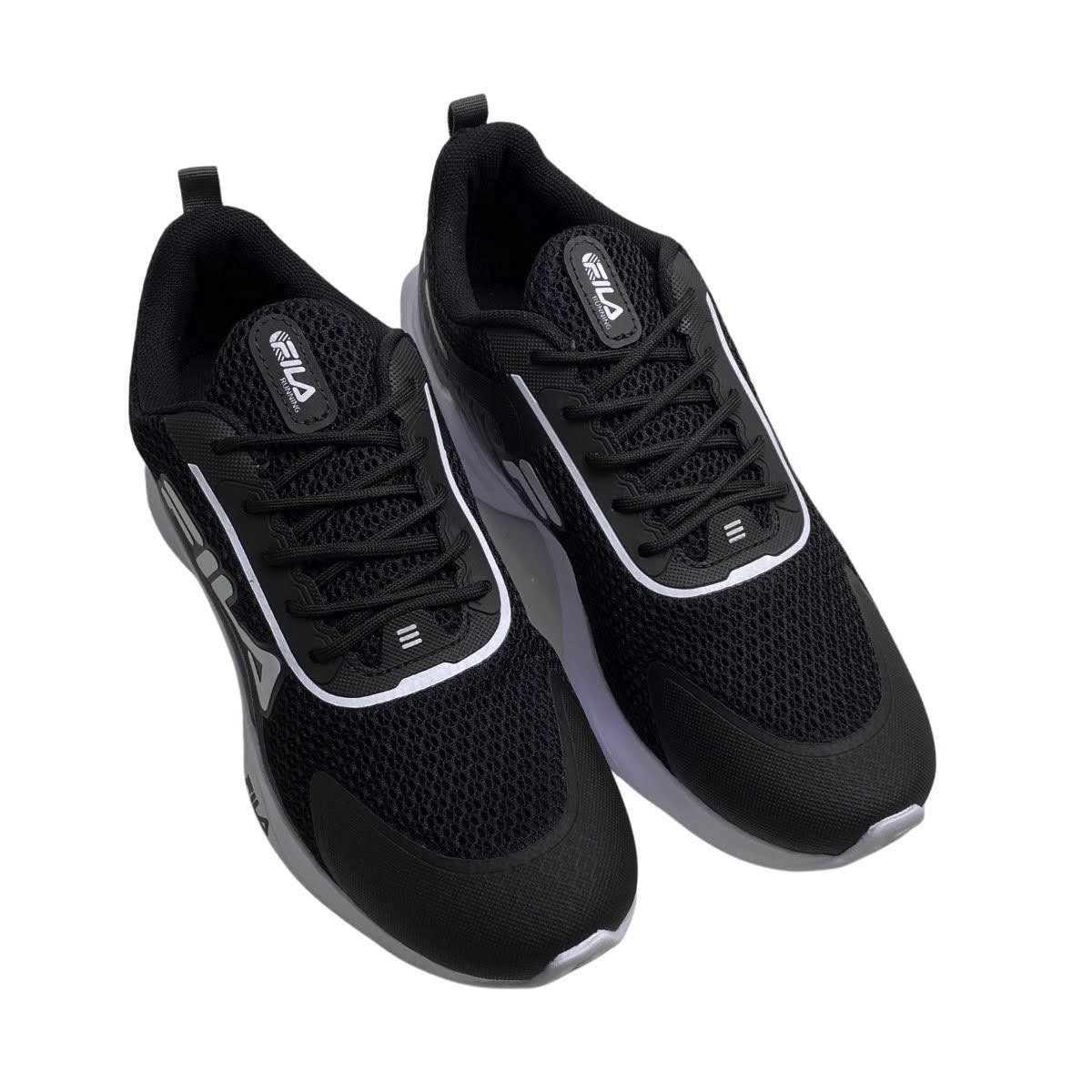 Tênis Esportivo Fila Infantil Menino FO4K00017M Preto Preto 4