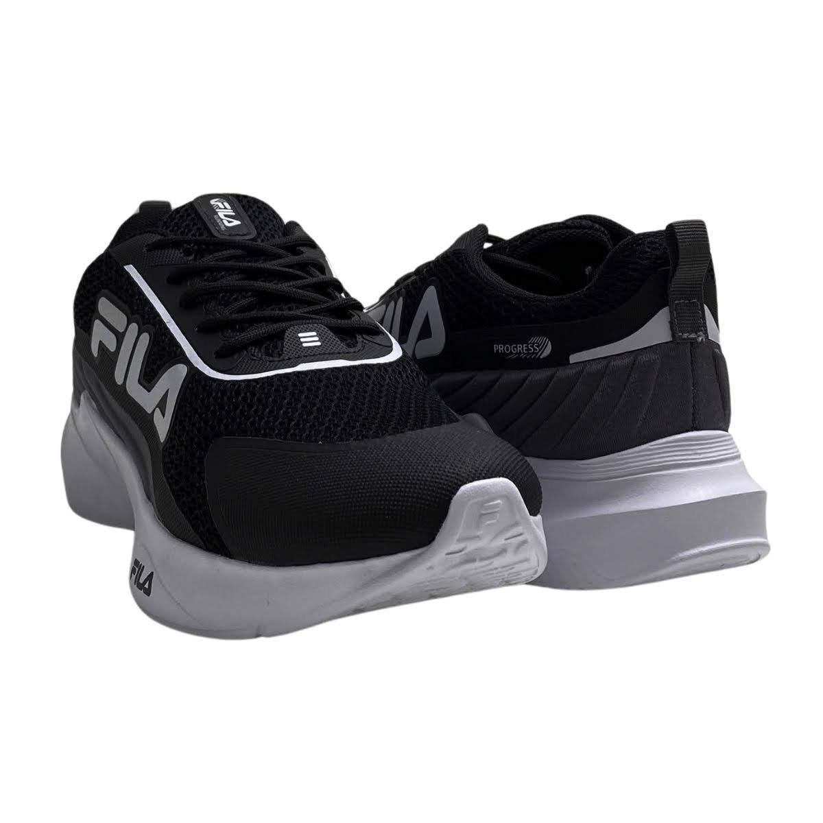 Tênis Esportivo Fila Infantil Menino FO4K00017M Preto Preto 5