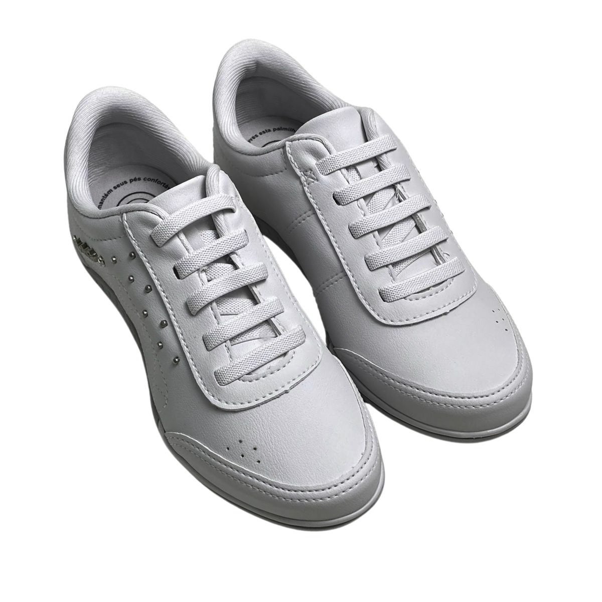 Tênis Mali Kolosh Feminino C1296 Branco Branco 4