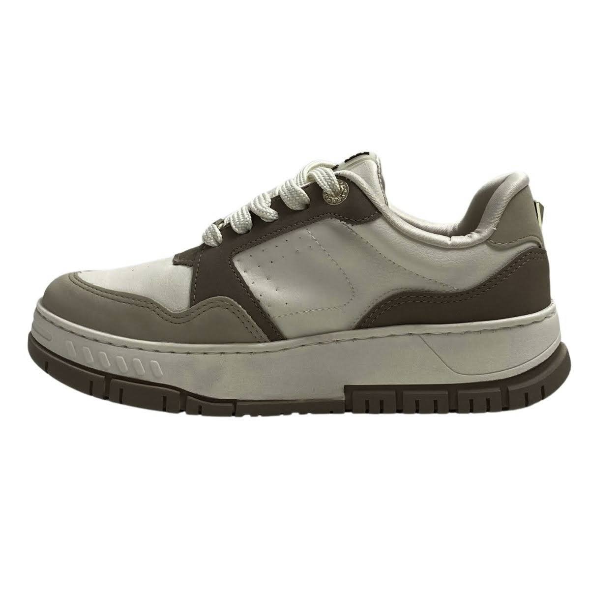 Tênis Casual Via Marte Feminino 219002 Creme Creme 3