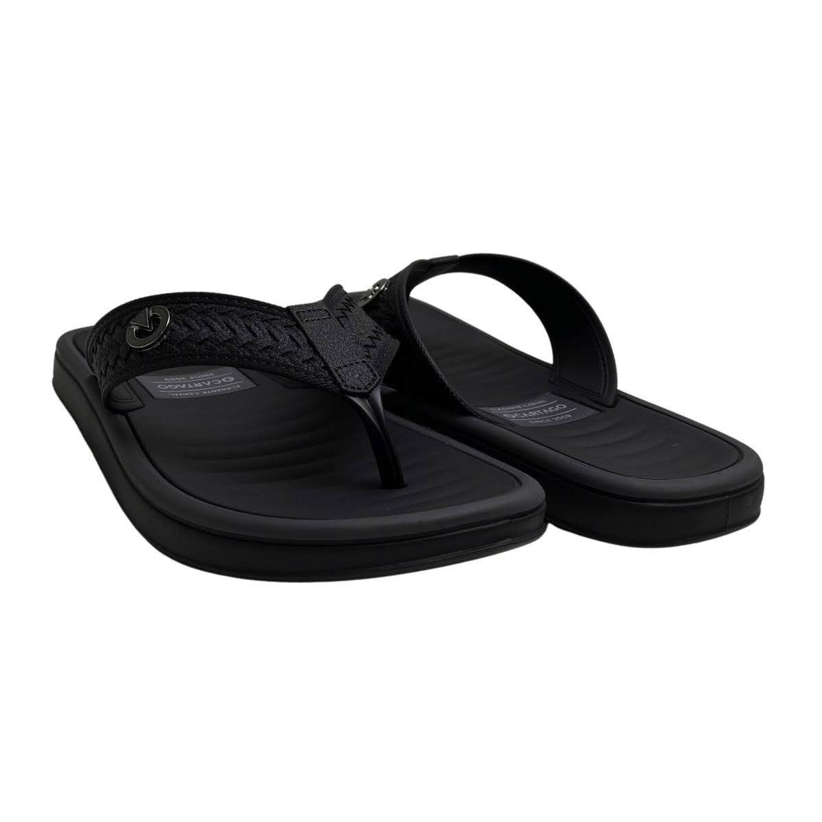 Chinelo Cartago Masculino 12285 Preto Preto 5