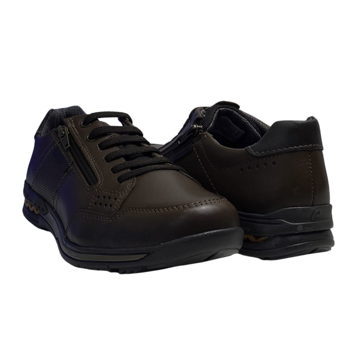 Sapatenis Pegada Masculino 114861 Marrom Marrom 5