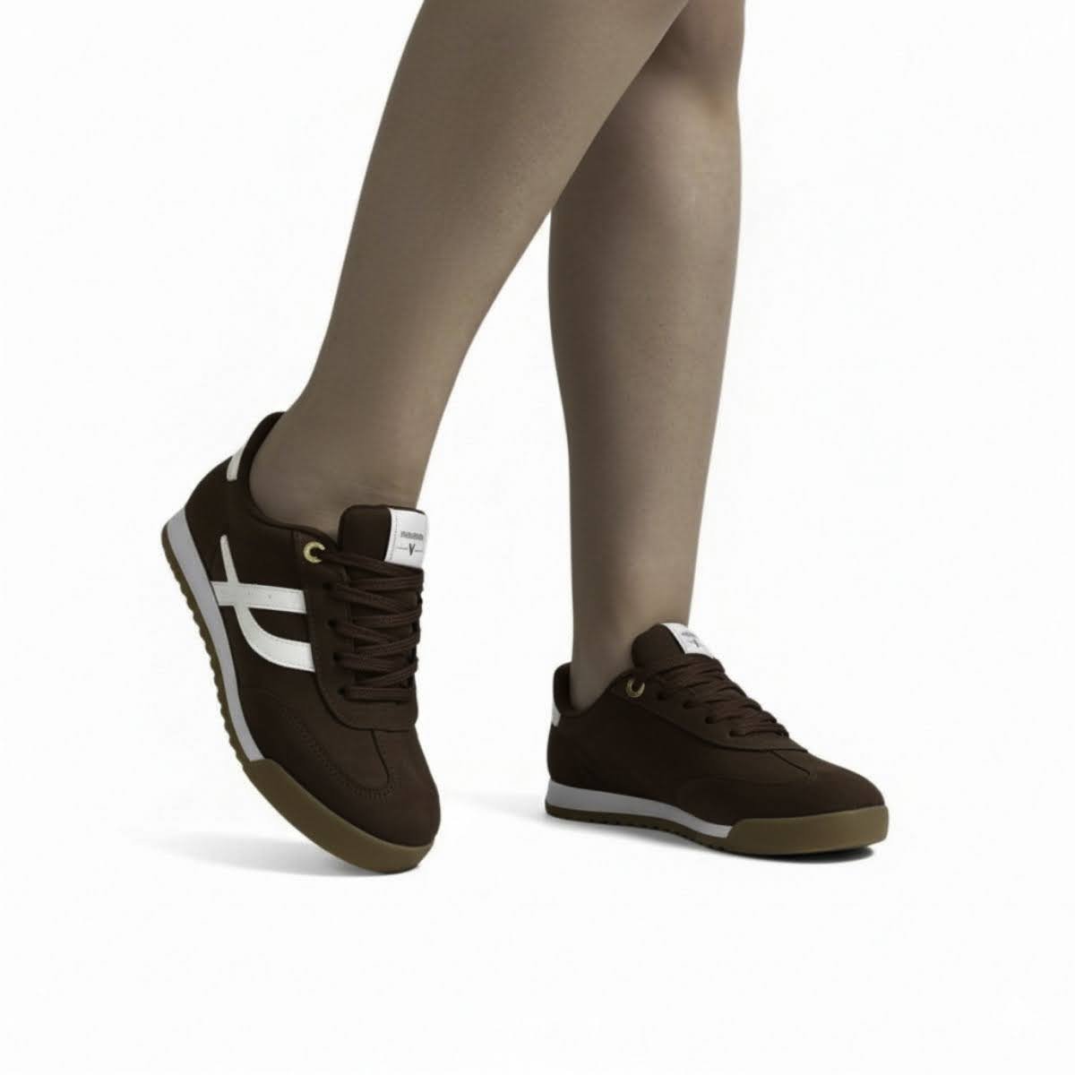 Tênis Casual Via Marte Feminino 237003 Marrom Marrom 2