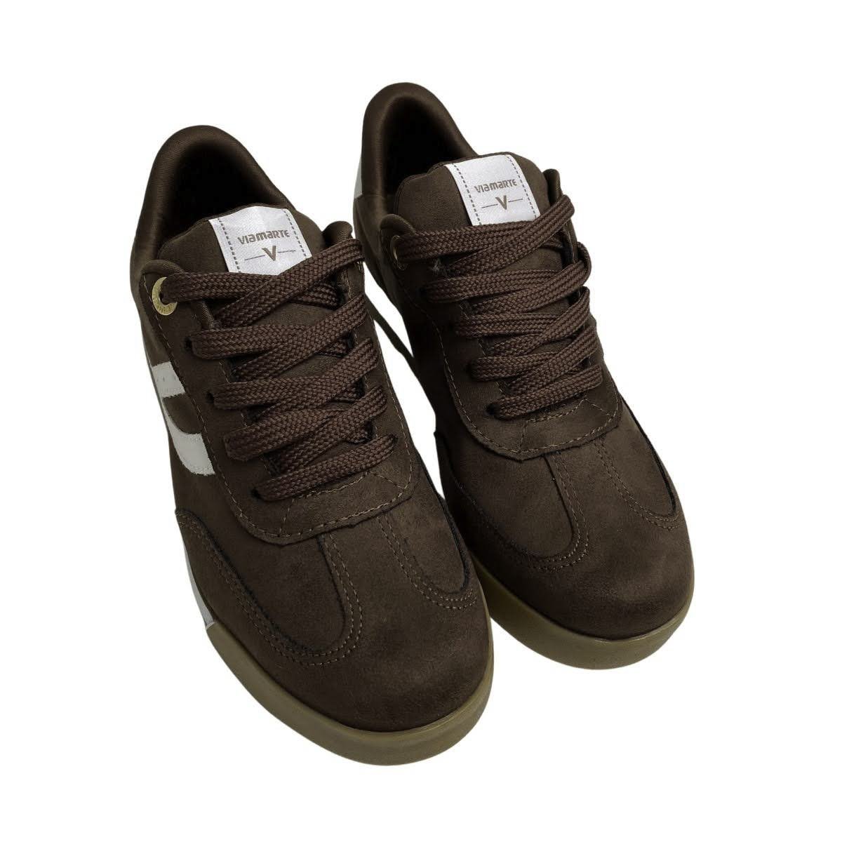 Tênis Casual Via Marte Feminino 237003 Marrom Marrom 4