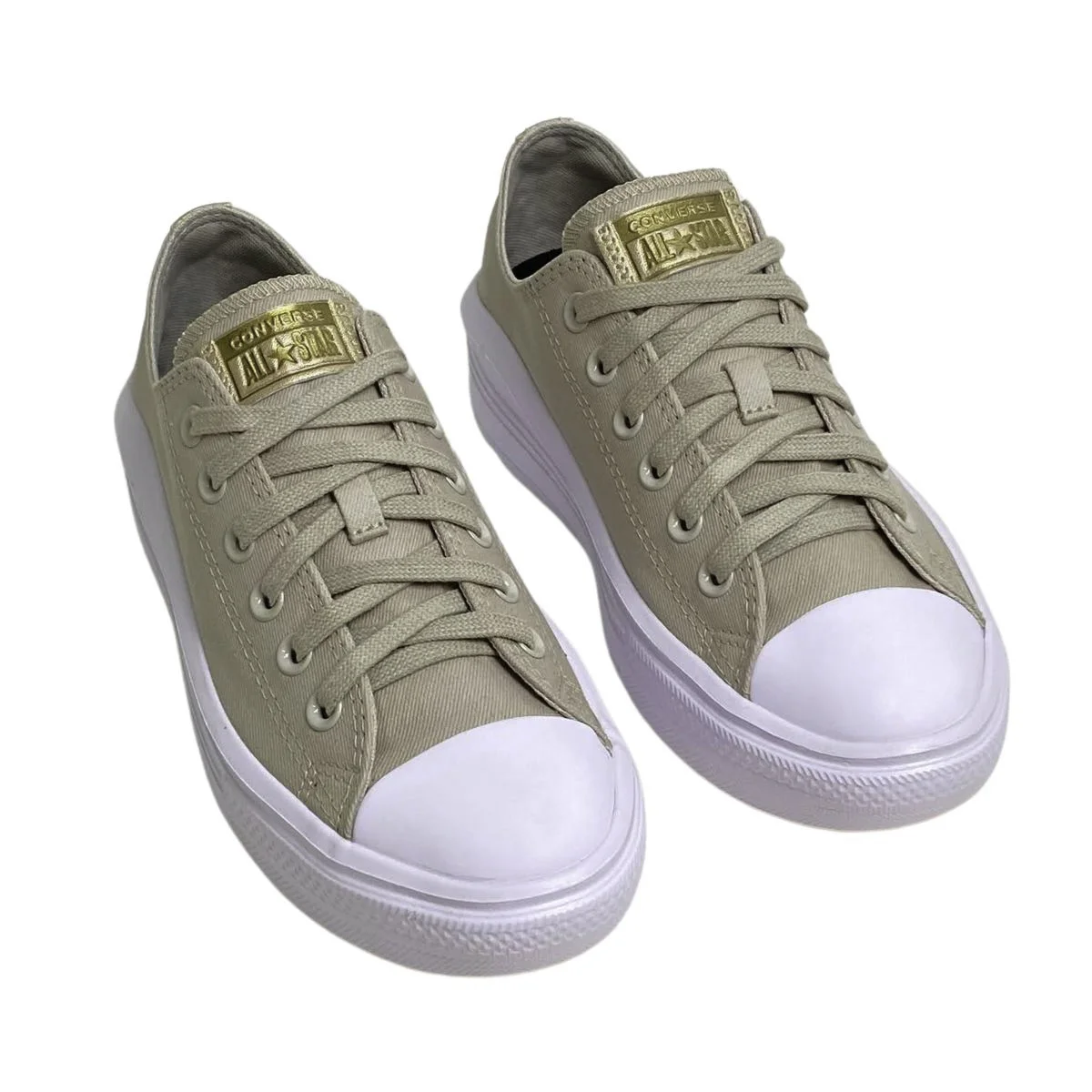 Tênis Feminino All Star CT16160001 Bege Bege 4