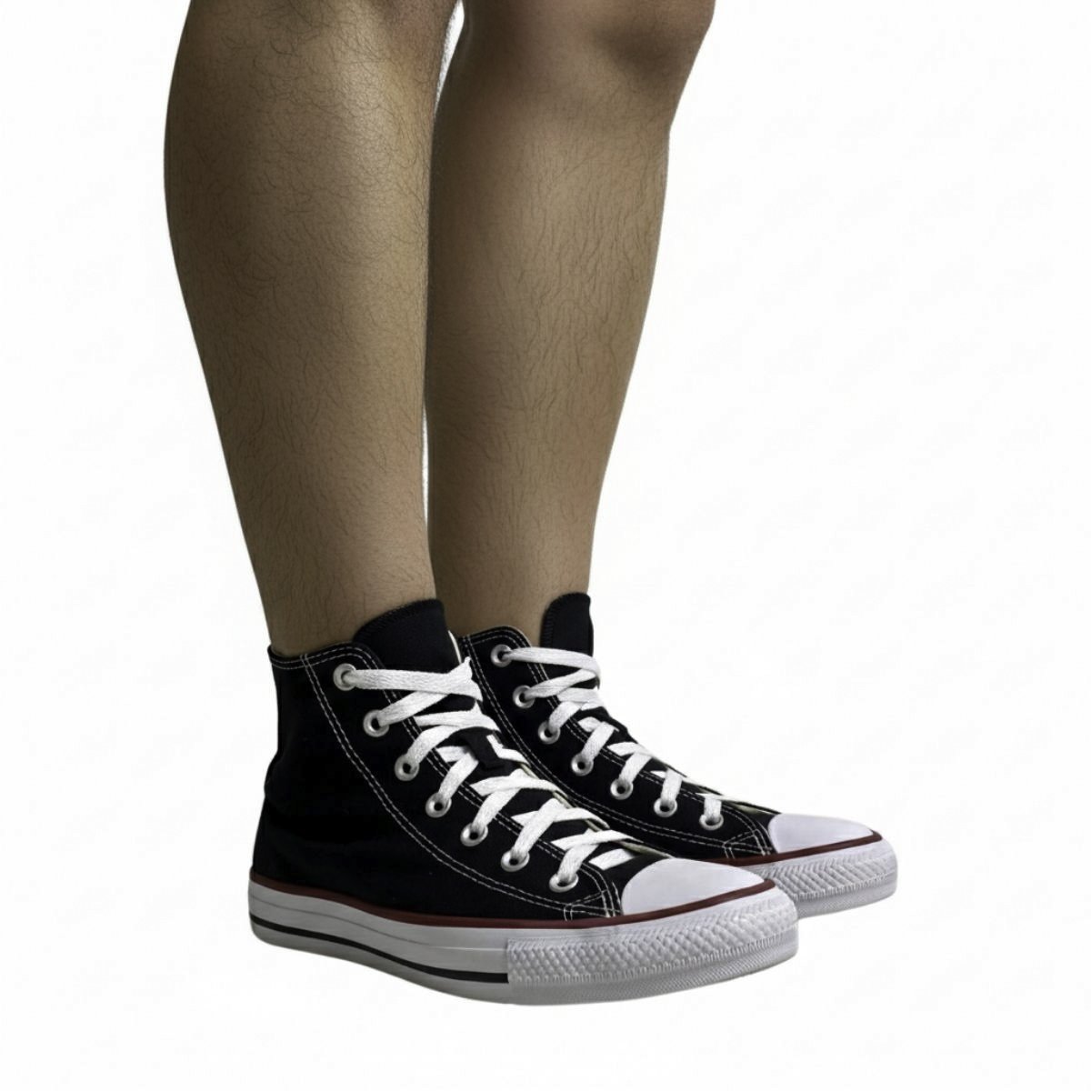 Tênis Masculino All Star Cano Alto CT00040007 Preto Preto 2