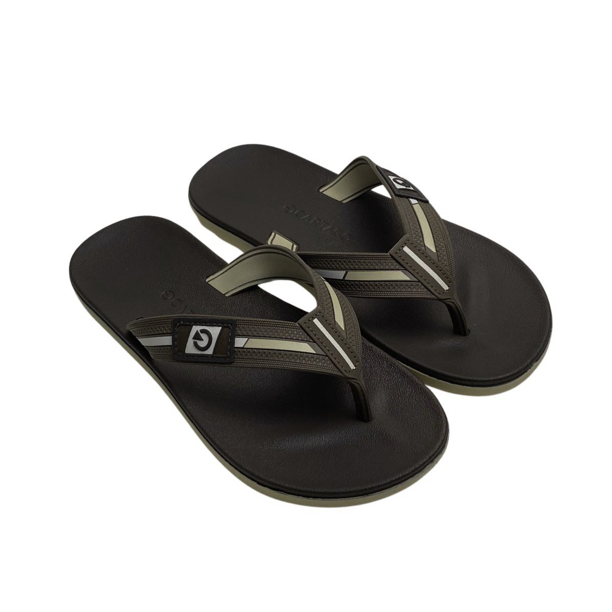 Chinelo Cartago Masculino 12268 Marrom Marrom 4