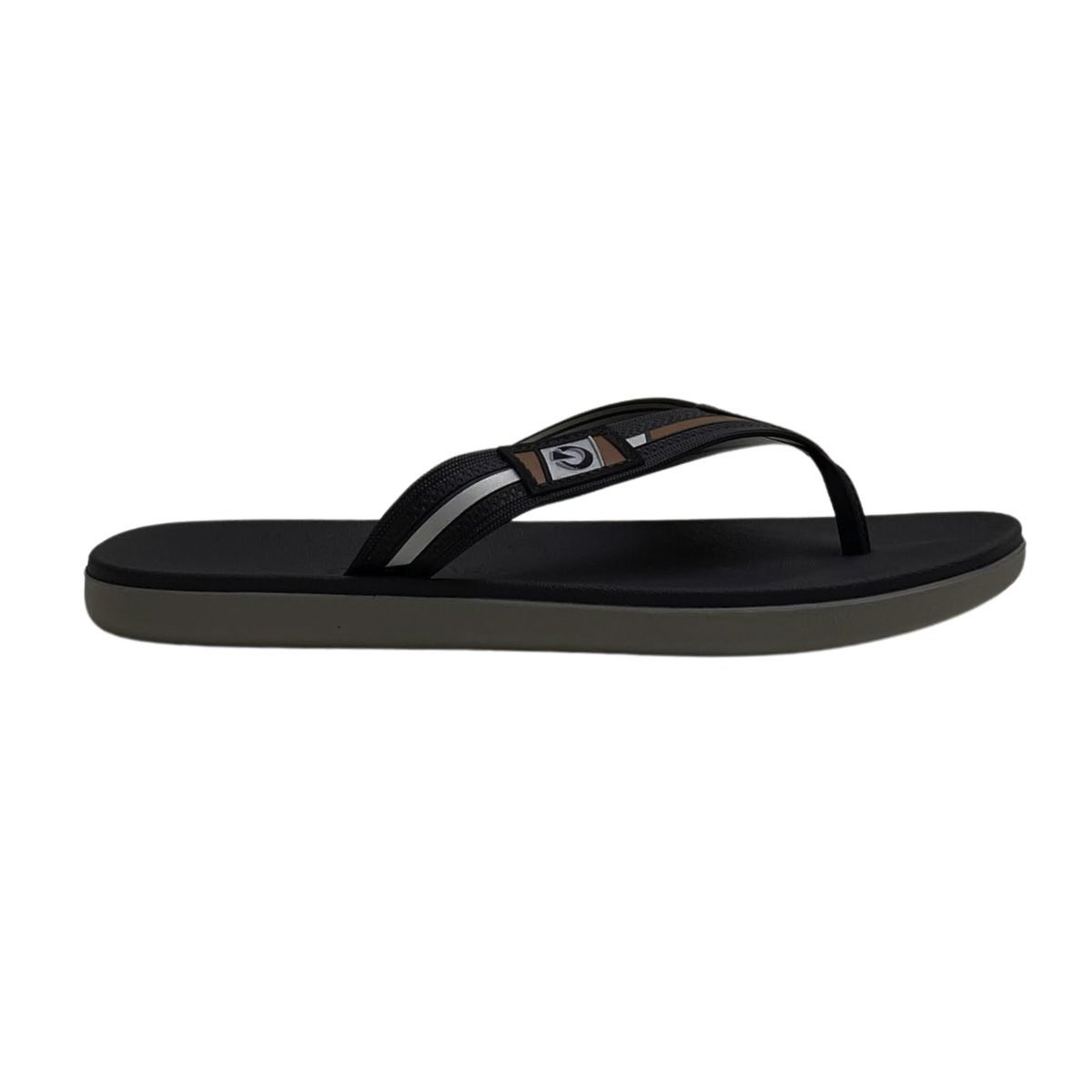 Chinelo Cartago Masculino 12268 Preto Preto 1