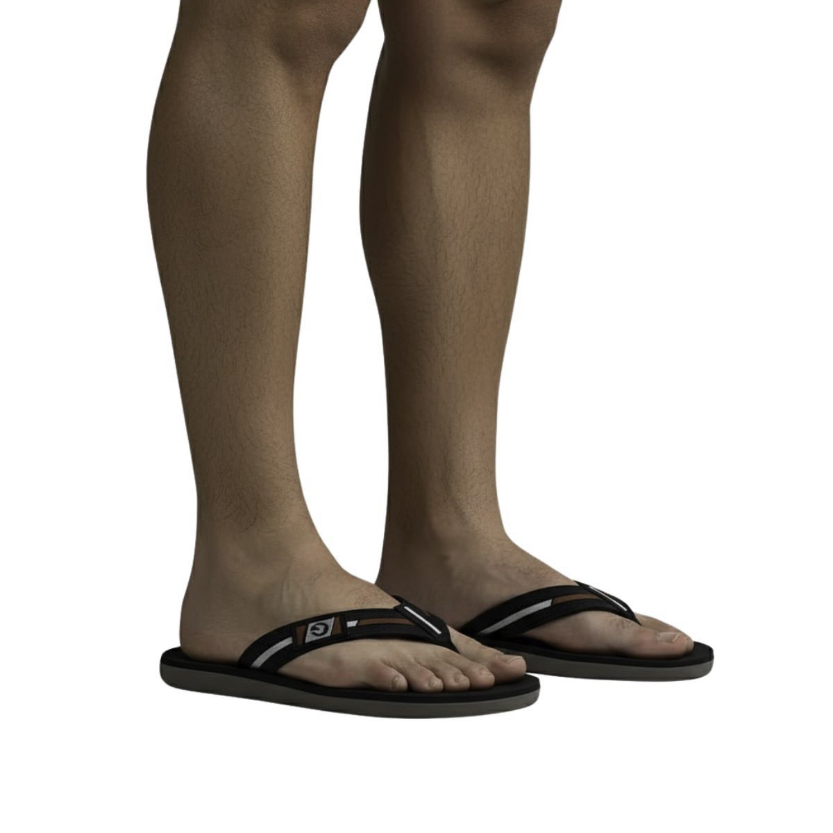 Chinelo Cartago Masculino 12268 Preto Preto 2