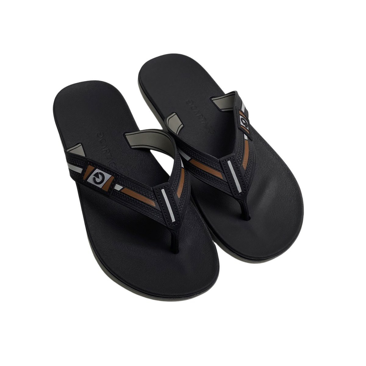 Chinelo Cartago Masculino 12268 Preto Preto 4