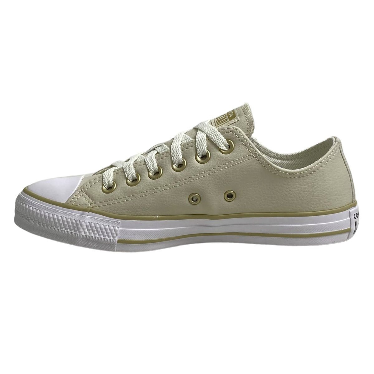 All Star Tênis Feminino Couro CT04500006 Nude Nude 3