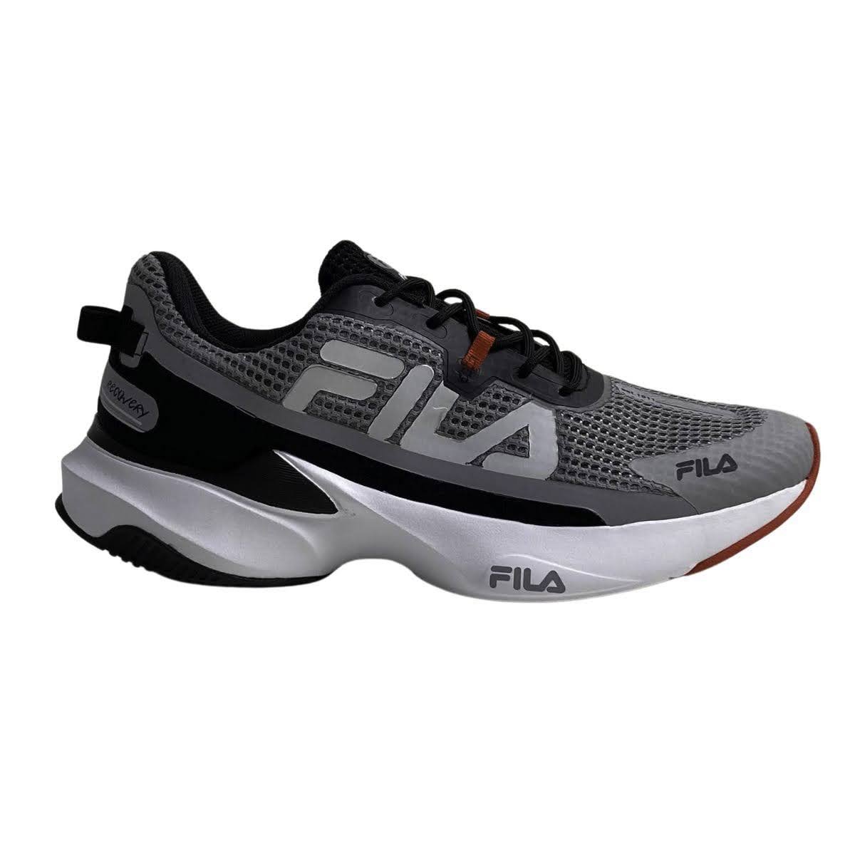 Tênis Esportivo Fila Masculino 11J728X Cinza Escuro
