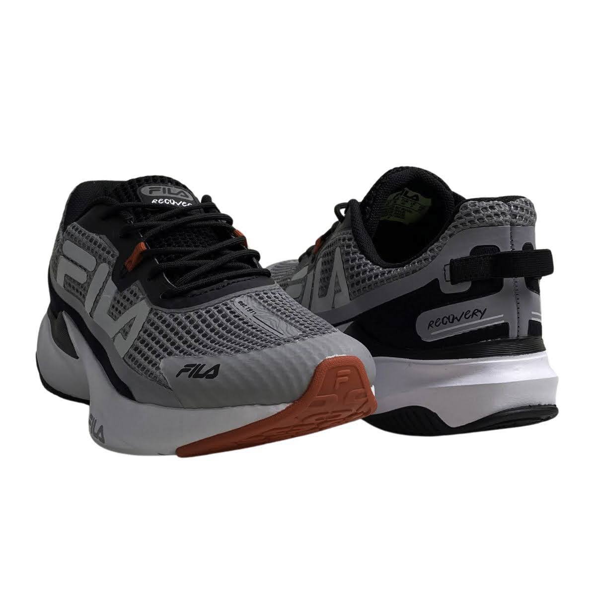 Tênis Esportivo Fila Masculino 11J728X Cinza Escuro Cinza 5