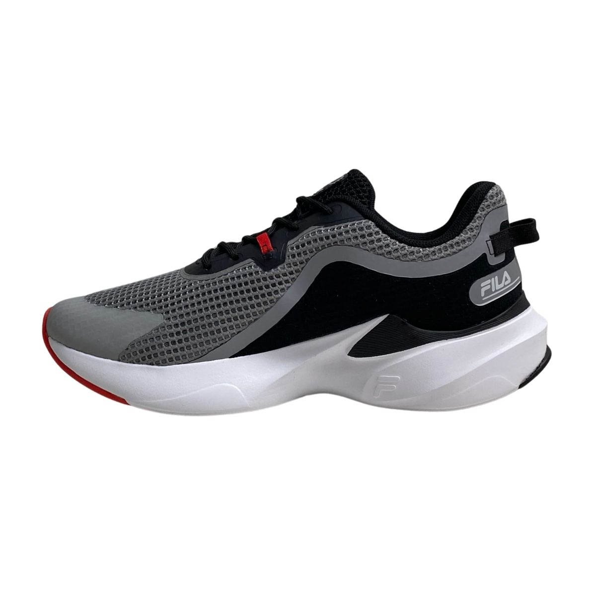 Tênis Esportivo Fila Masculino 11J728X Cinza Escuro Cinza 3