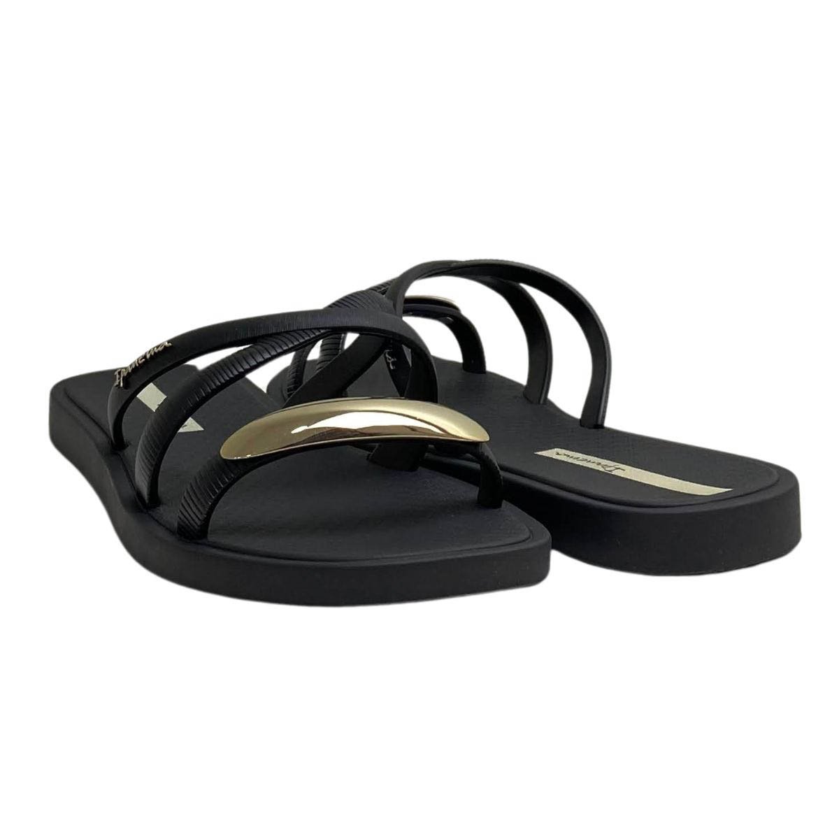 Rasteira Ipanema Feminina 27380 Preto Preto 5