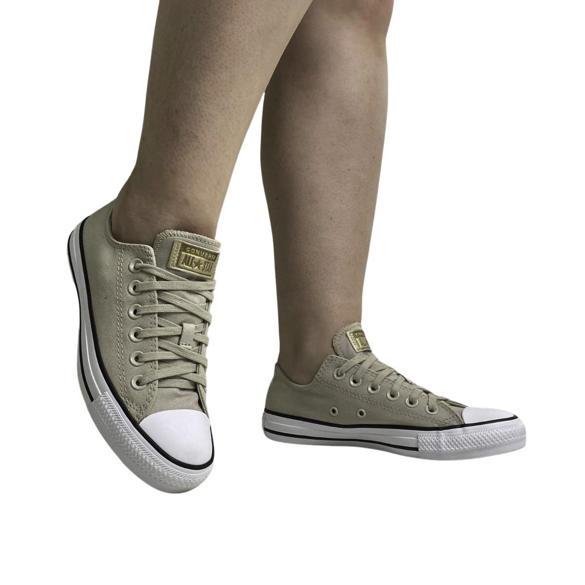 Tênis Feminino All Star CT17300001 Bege Bege 2