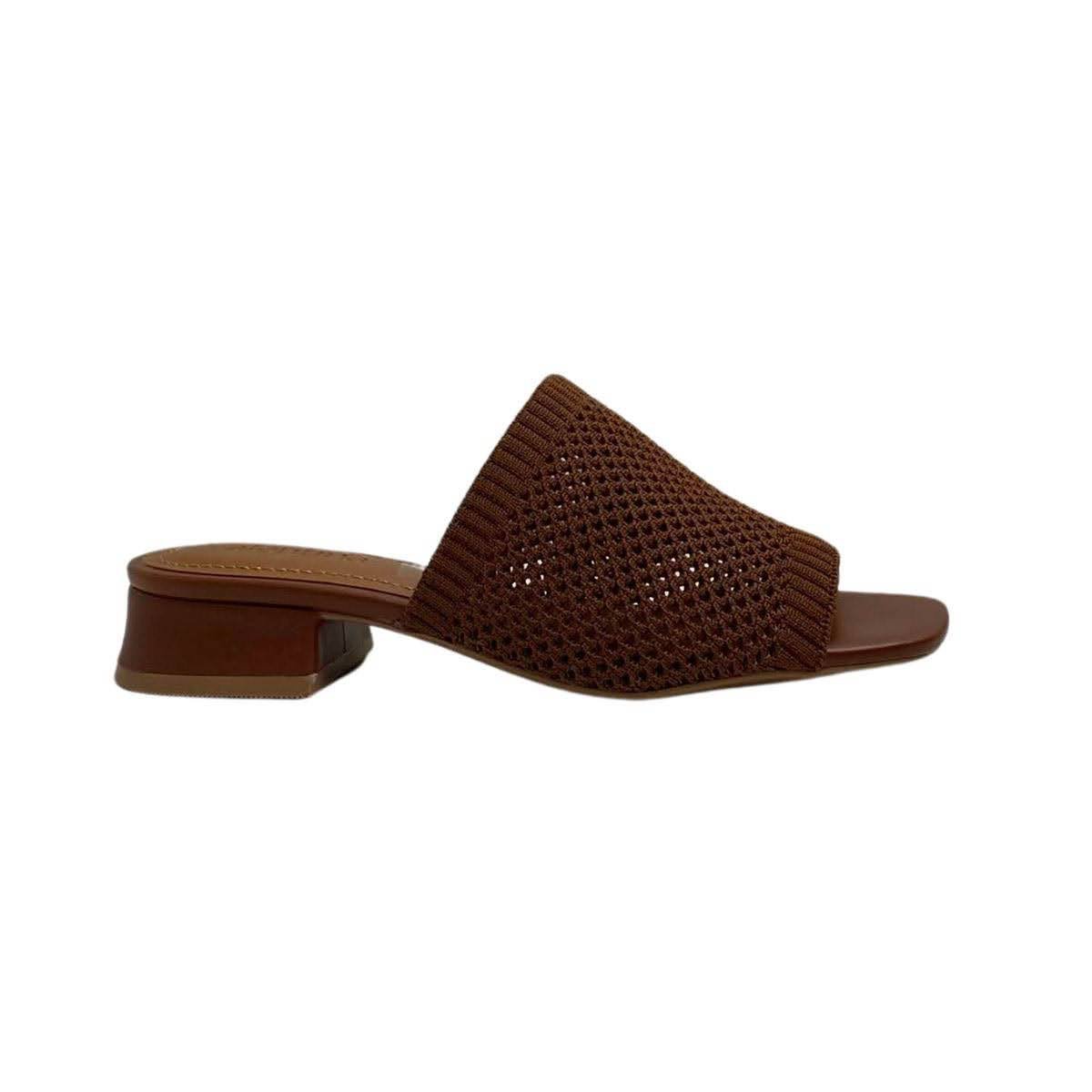 Tamanco Valentina Feminino 455058 Marrom Escuro