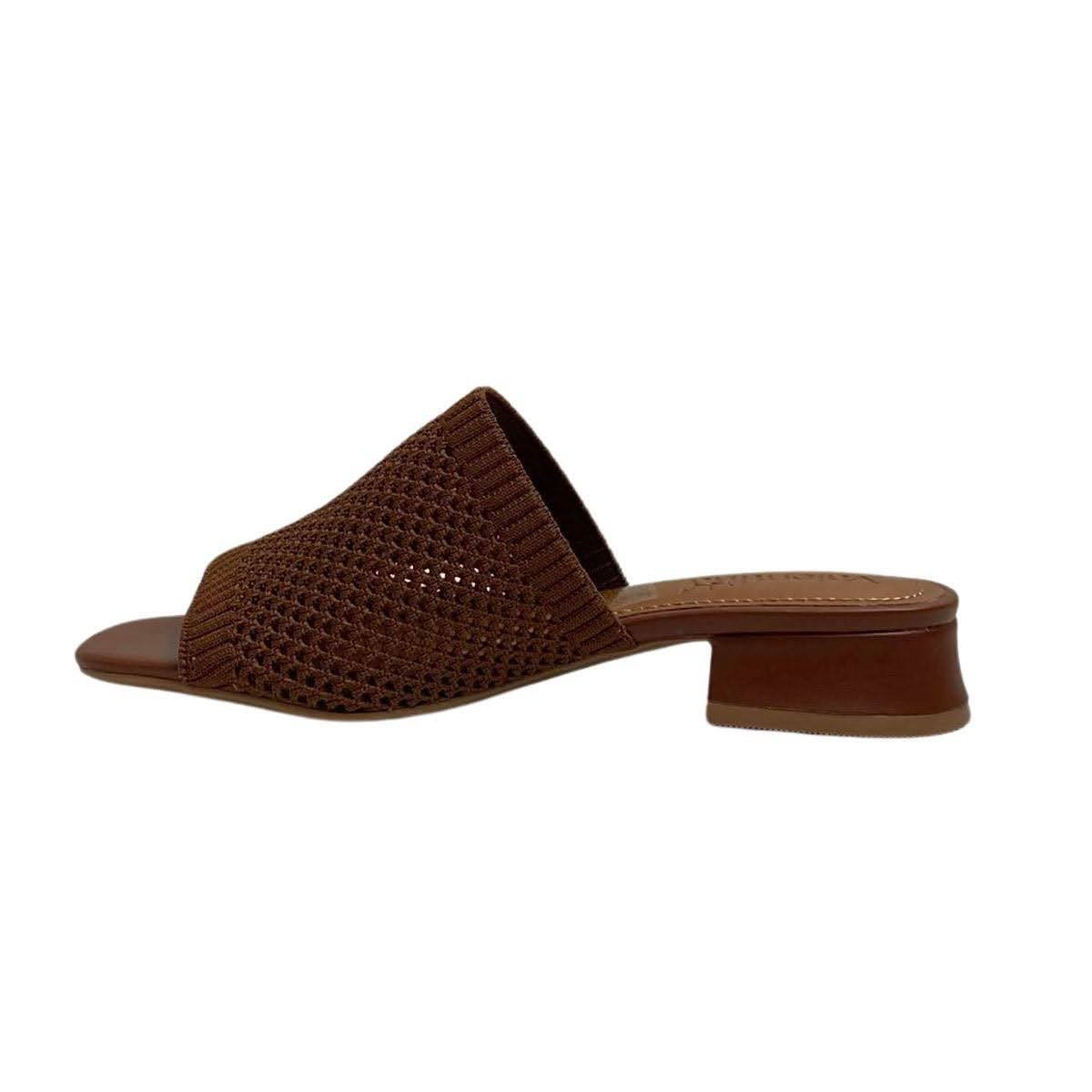 Tamanco Valentina Feminino 455058 Marrom Escuro Marrom 3