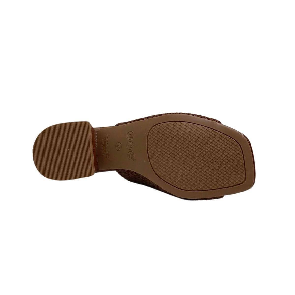 Tamanco Valentina Feminino 455058 Marrom Escuro Marrom 6