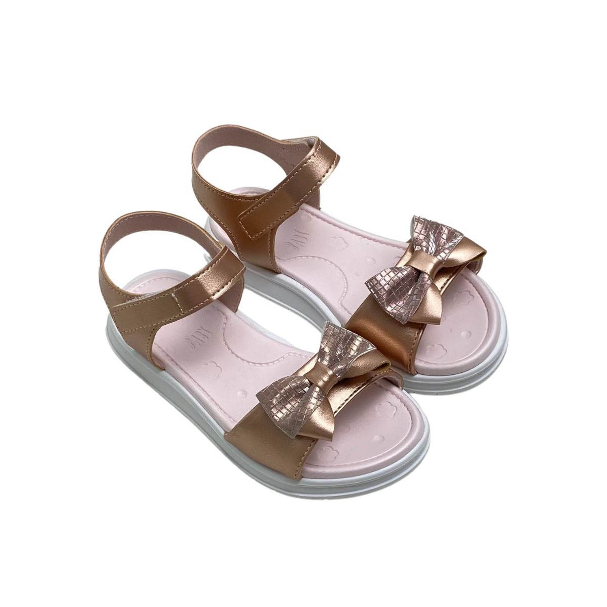 Sandália Mini Sua Cia Infantil Menina 706600707 Rose Rose 4