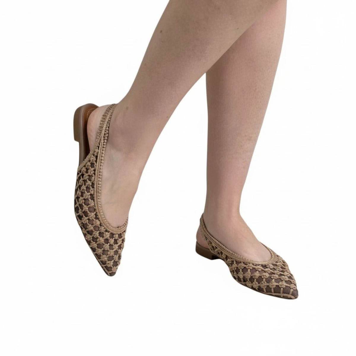 Sapatilha Valentina Feminina 373318 Bege Bege 2