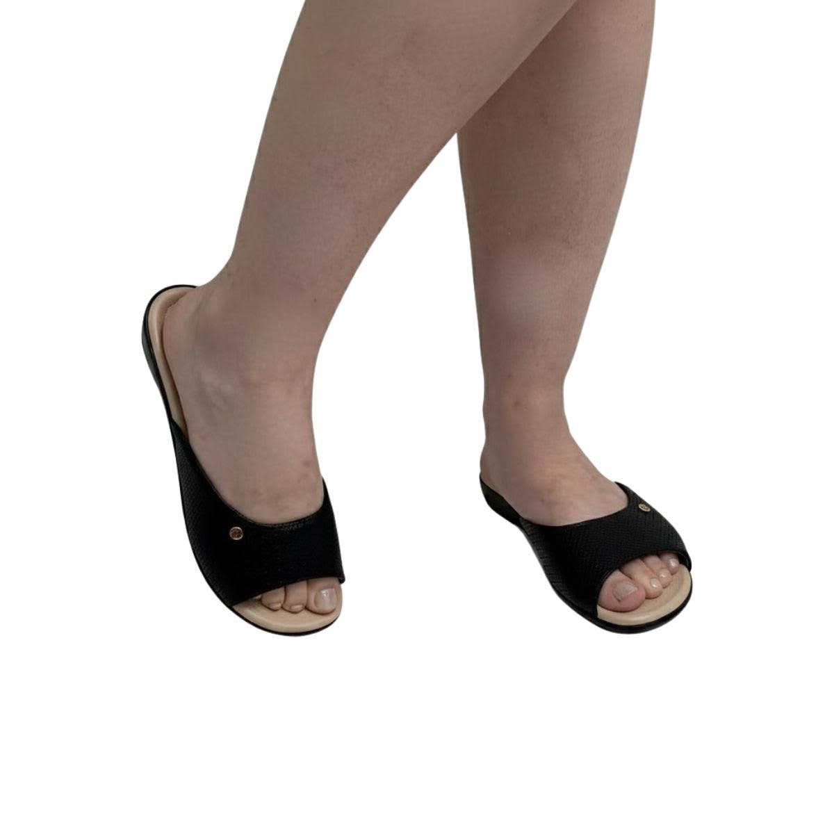 Tamanco Piccadilly Feminino 500352 Preto Preto 2