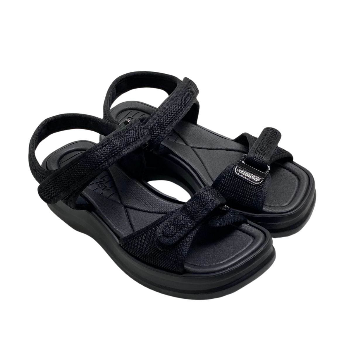 Papete Azaleia Feminina 18451 Preto Preto 4