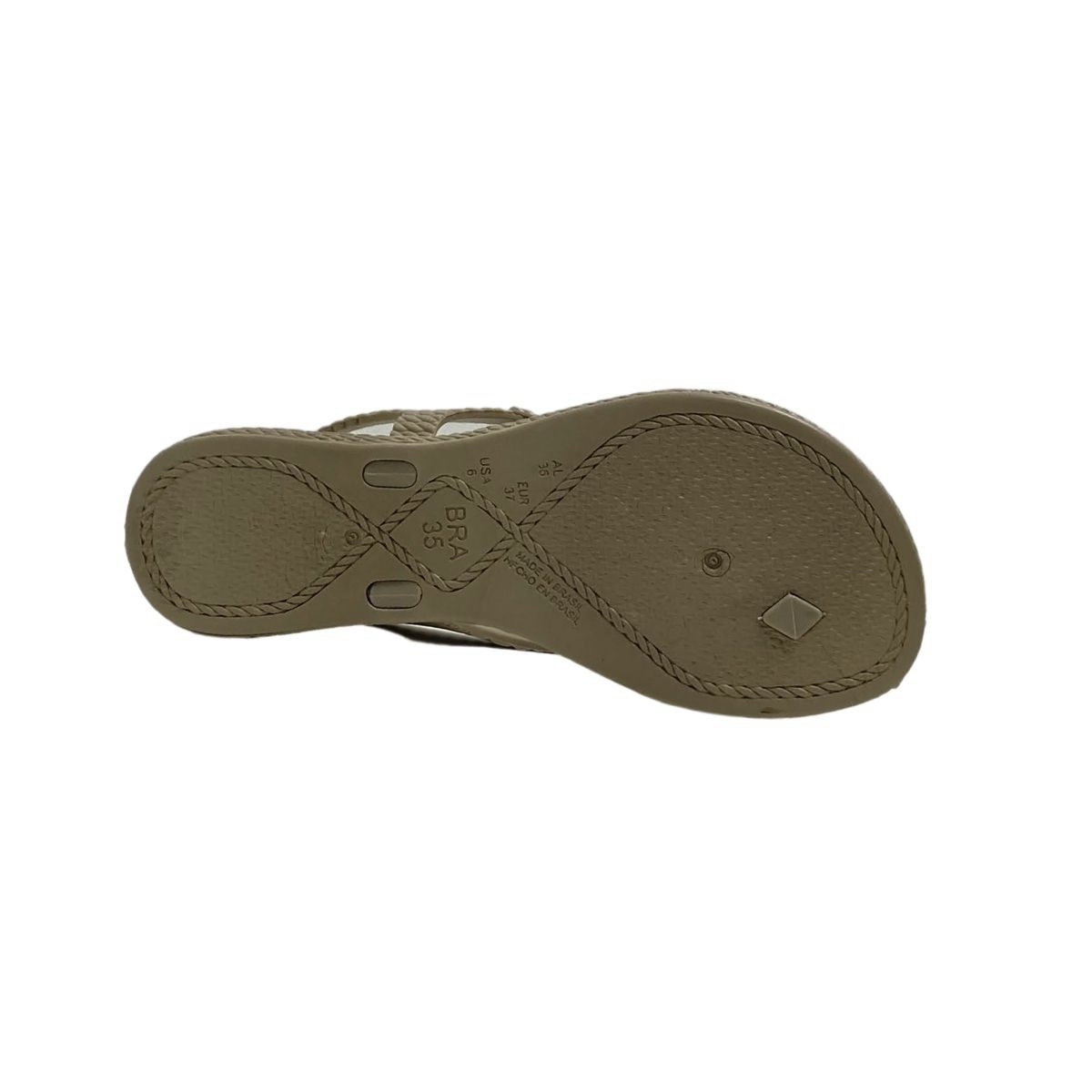 Sandália Terra e Água Feminina 260602 Bege Bege 6